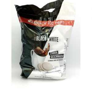 Tchibo Black White 100 pads